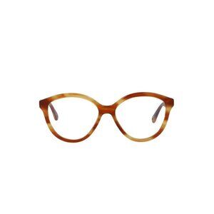 New Authentic Chloé Womens Cat Eye Havana Havana Transparent Fashion Designer Su